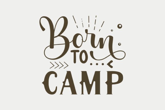 Born to Camp Camping SVG: A Designer's Review for Embroidery Projects