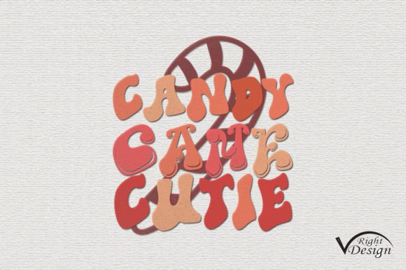 Candy Cane Cutie Christmas SVG Design