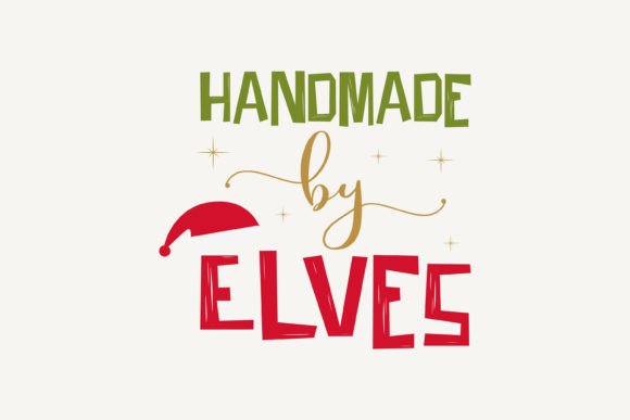 Handmade by Elves Christmas SVG: A Designer's Take