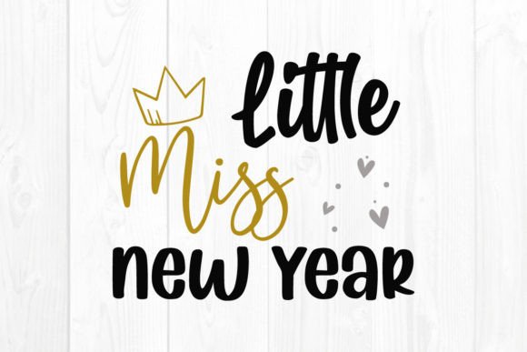 Little Miss New Year SVG: A Designer's Take on Holiday Embroidery